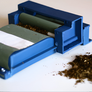 Étui à feuilles à rouler en forme de feuille